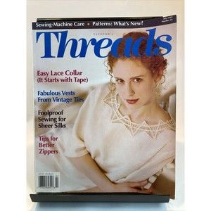 Taunton's Threads Magazine July 1995 #59 See Pics for Articles